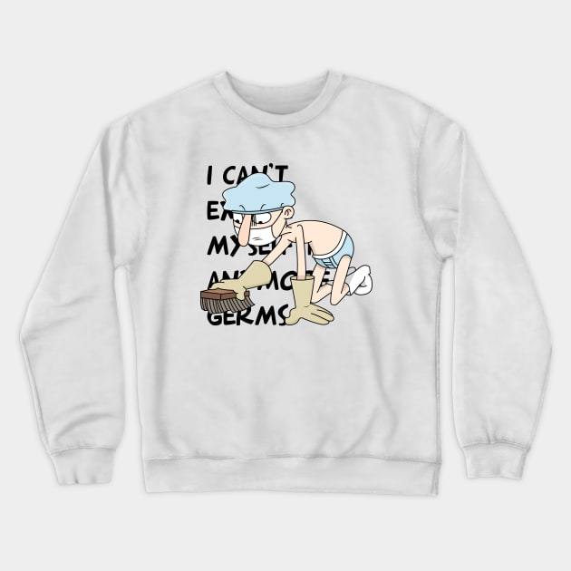 Sid and germs Crewneck Sweatshirt by artxlife